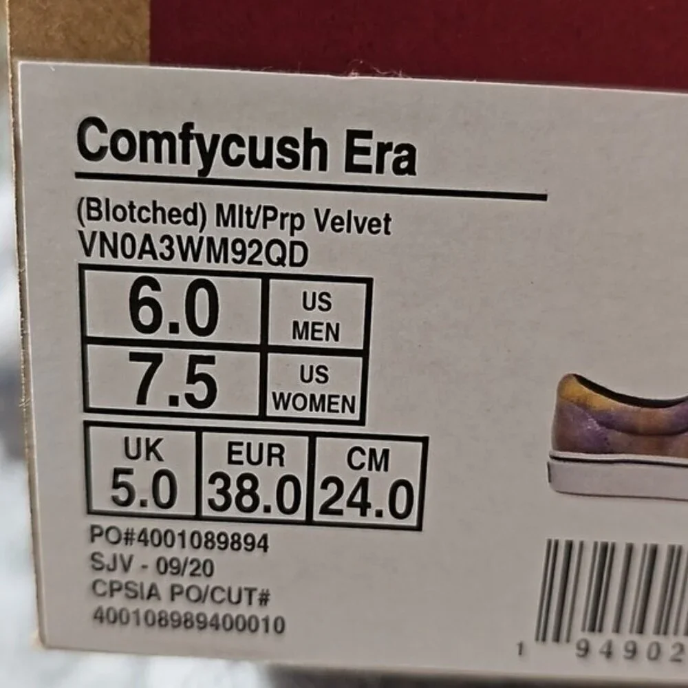 Vans comfycushy era